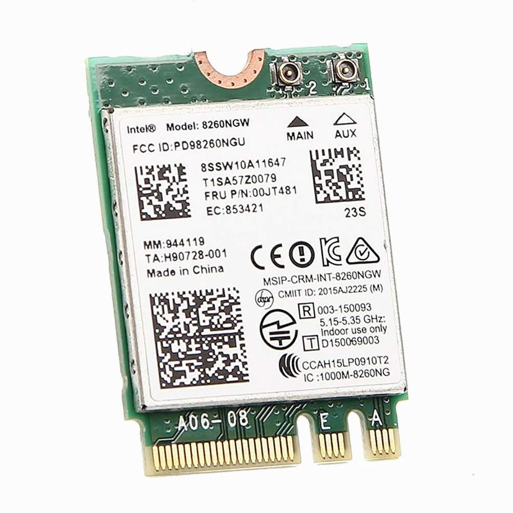 scheda di rete wireless 8260NGW per scheda di rete Intel Dual Band 867Mbps Bluetooth 4.2 adattatore wireless