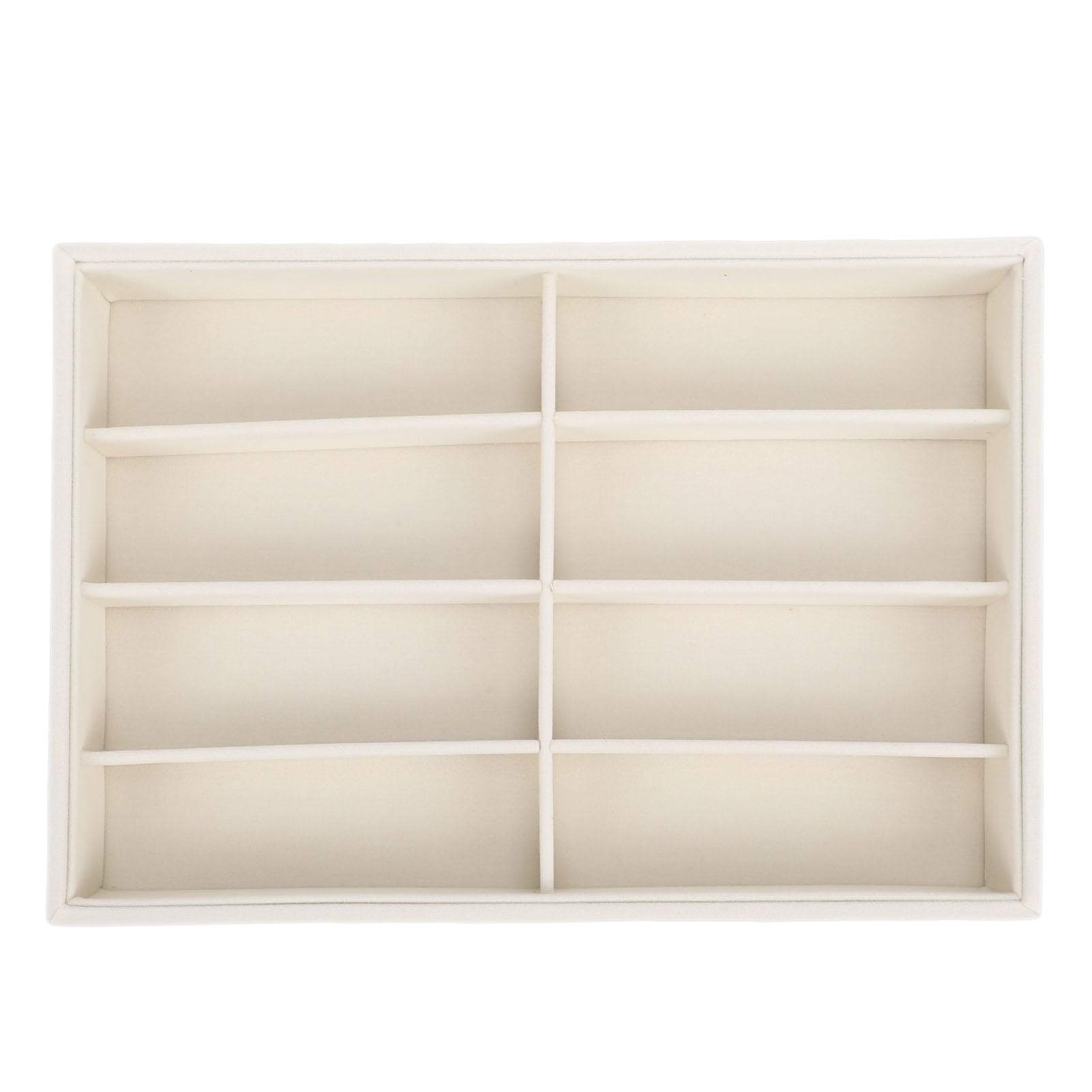 Sunglass Organizer, Soft Velvet Lining Eyeglass Organizer 8 Slot Sunglasses Display Case Sunglasses Storage Box for Drawers Showcases