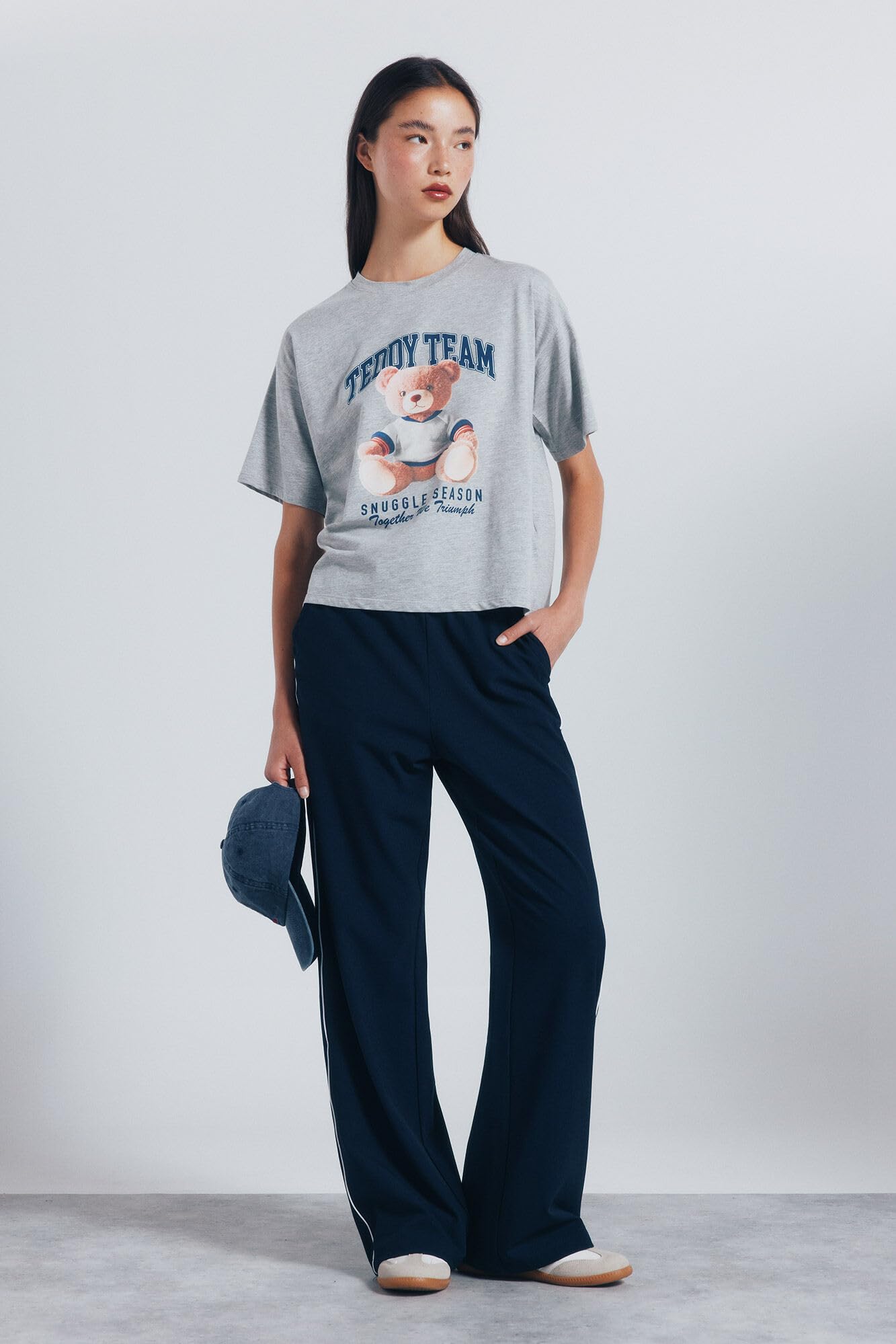 SPRINGFIELD Teddy Bear Short Sleeve T-Shirt Camiseta De Manga Corta Mujer
