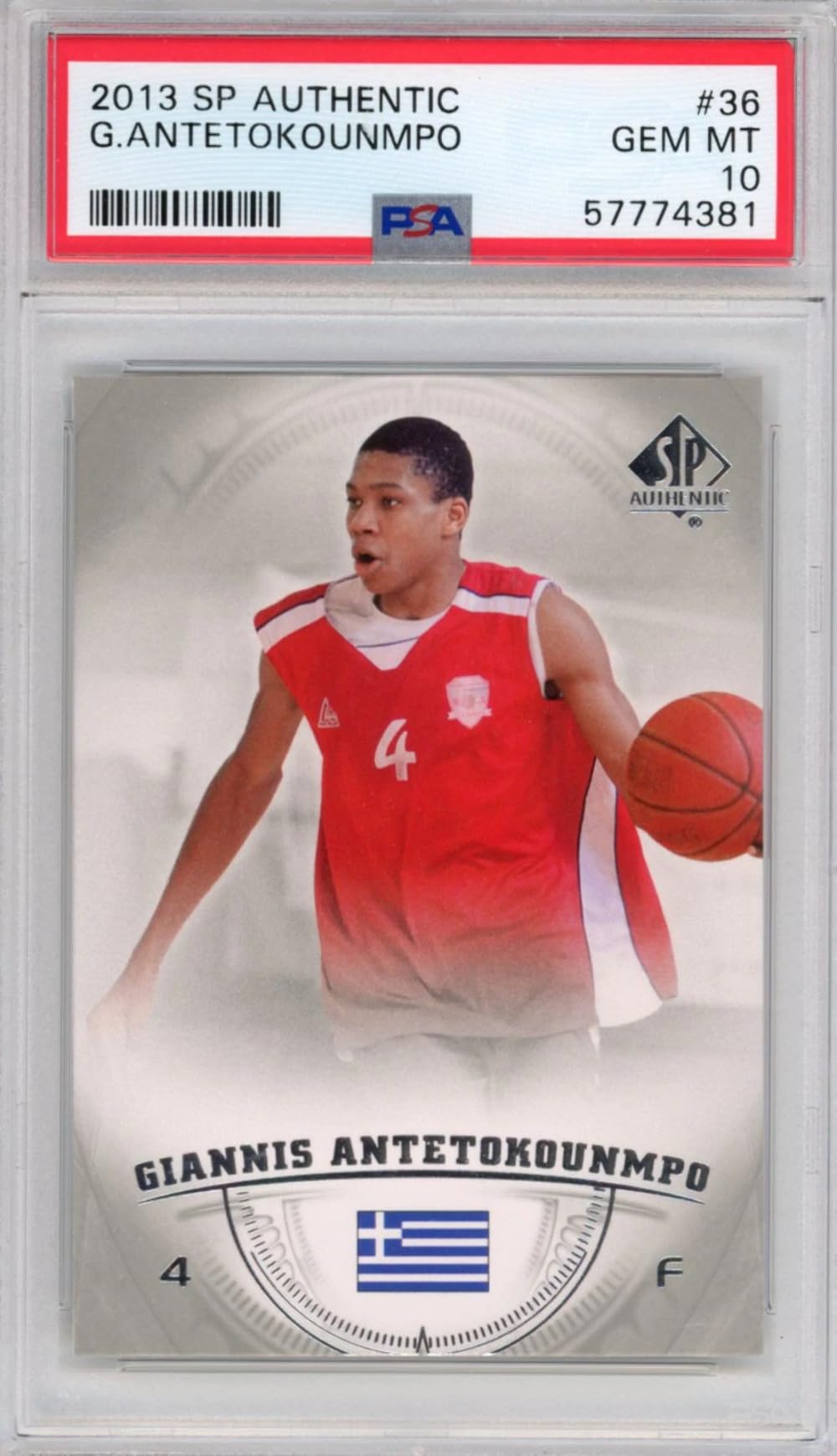 NBA 13/14 SP-A ヤニス・アデトクンボ ルーキーカード PSA10 PSA10