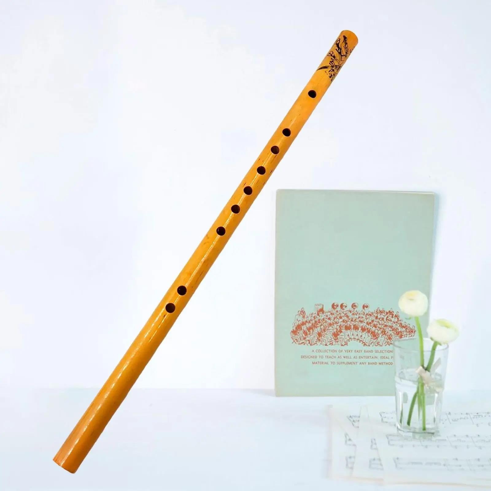 Flauto Di Bambù Flauto Verticale Portatile 9 Fori Tradizionale Per Banda Di Flautisti Flauto Di Bambù Strumento Musicale Strumenti A Fiato