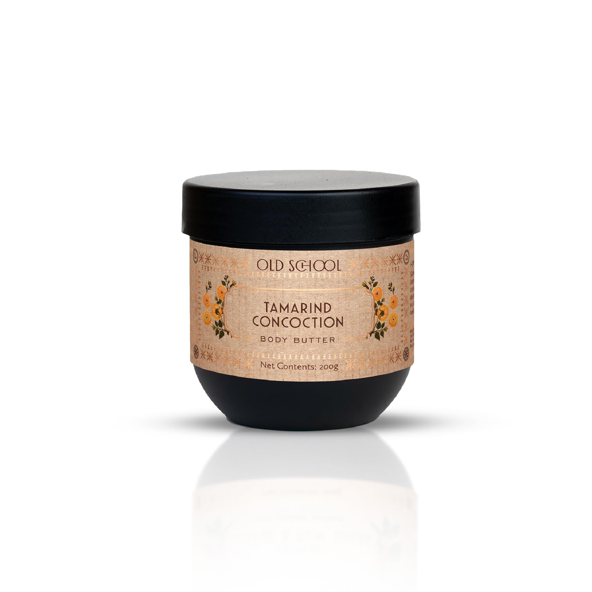 OLD SCHOOLRituals Tamarind Concoction Body Butter | Deep Moisturizing Body Butter for Dry Skin | Winter Skin Care | Body Butter Lotion for Dry & Very Dry Skin | Firming & Nourishing Body Butter Cream