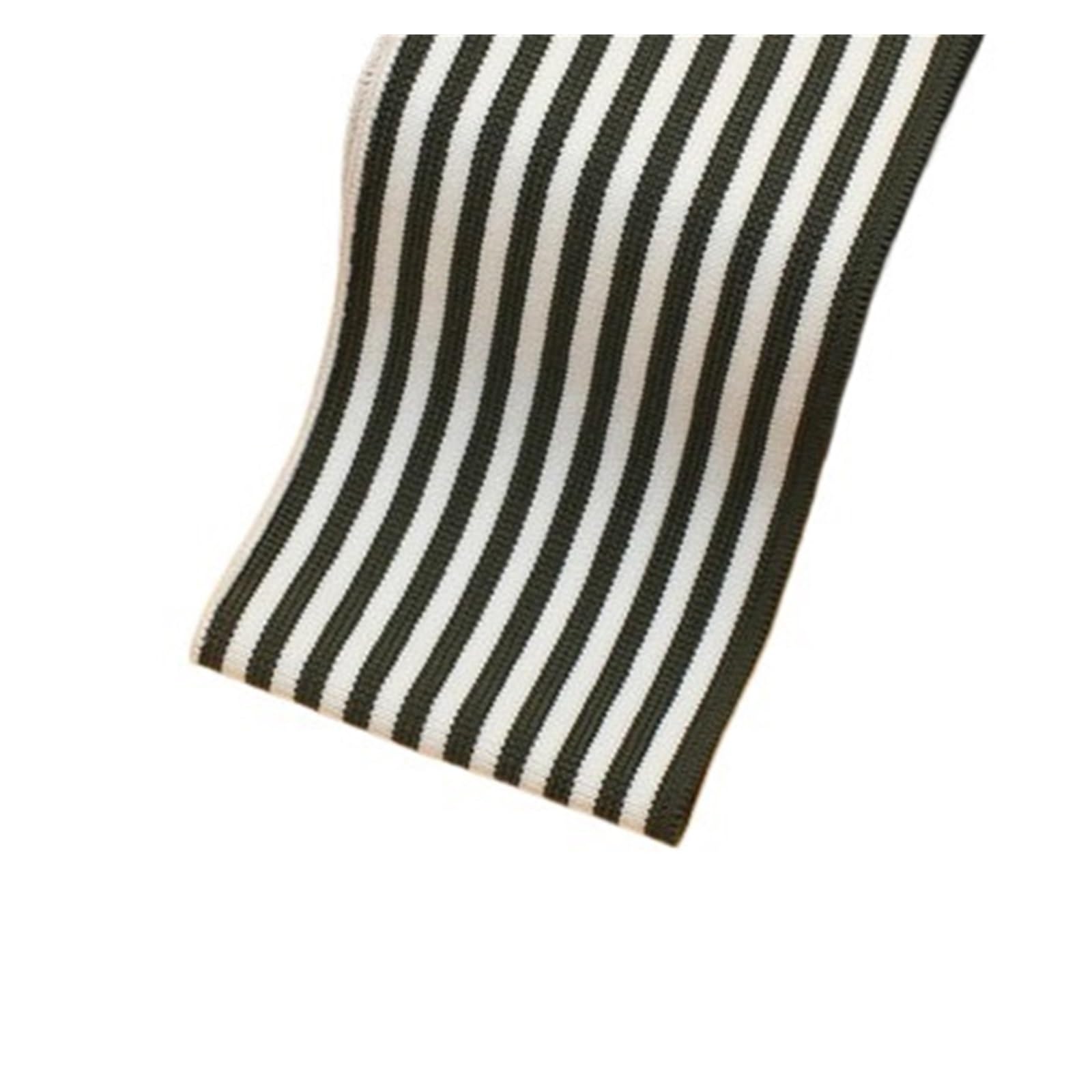 JMORCO Elastic Ribbed Cuffs Rib Combed Cuff Fabric By Half Yards Striped Stretch For Sewing Base Shirt Knitting Neckline 7.5x85CM(Hzrh098) — image 1
