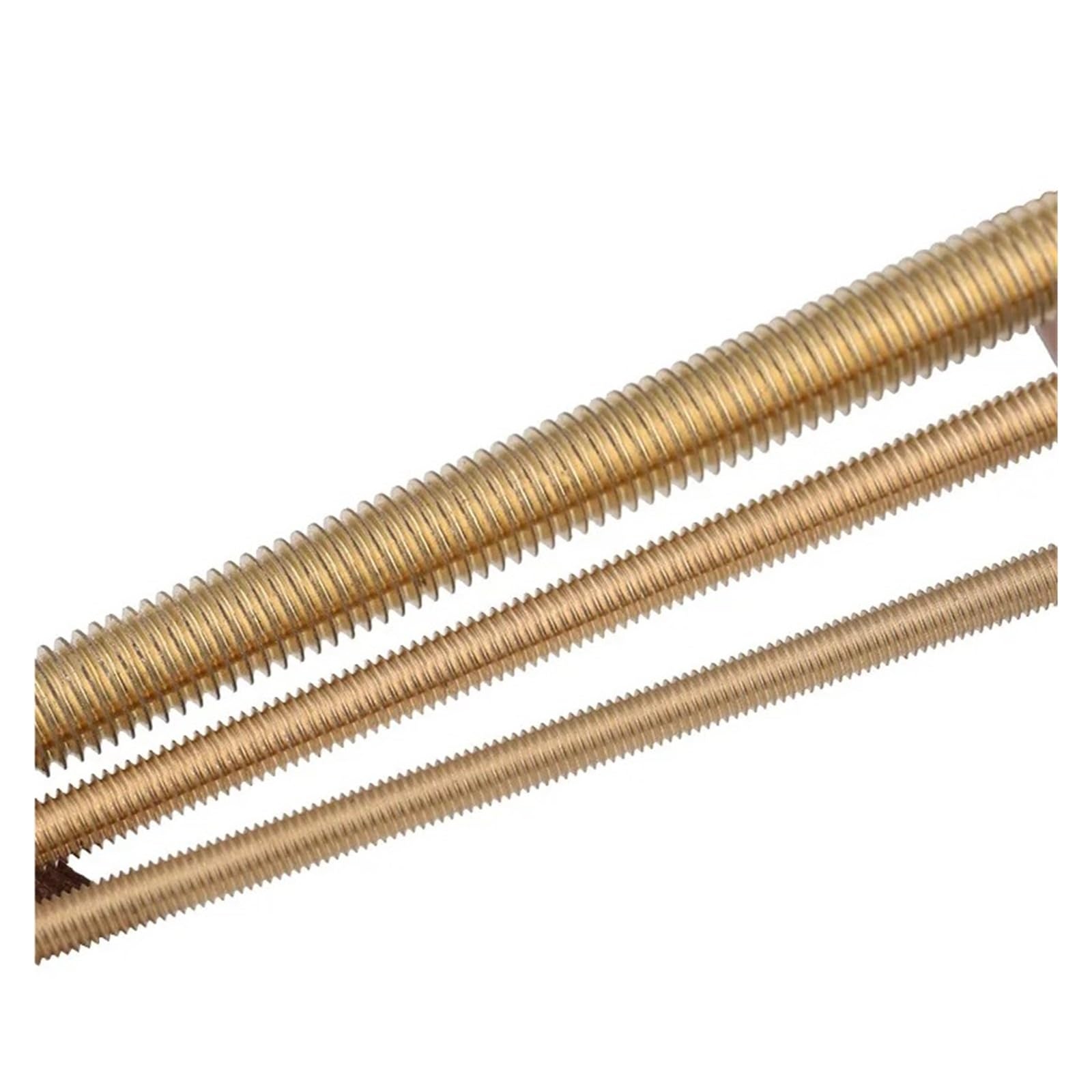 Varilla roscada métrica de latón M2-M6 250-500 mm(M5x500-1pcs)
