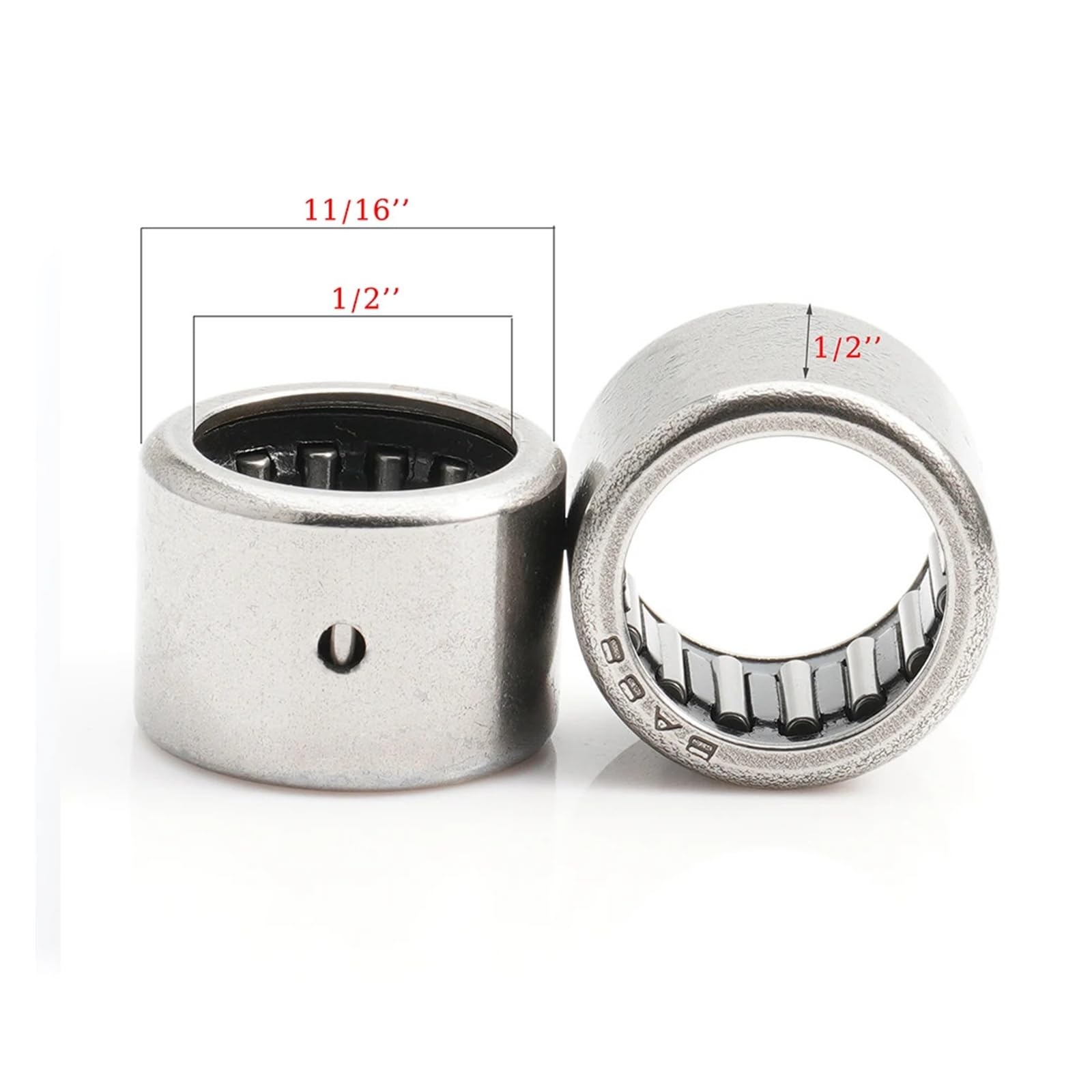 rodamiento de agujas con casquillo estampado SCE88 12.7x17.462x12.7 mm