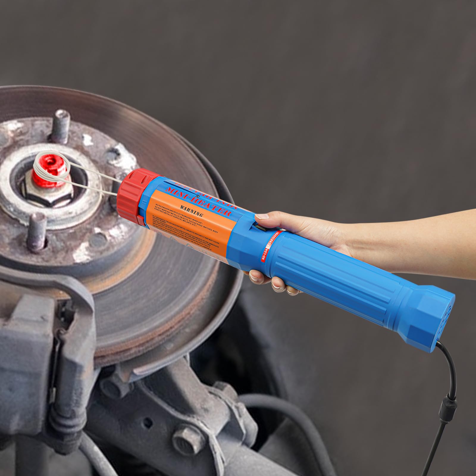 Chauffage à induction, chauffage à induction, pour retrait des vis, 1100 W, chauffage magnétique pour réparation de voiture, avec 6 bobines chauffantes pour fer