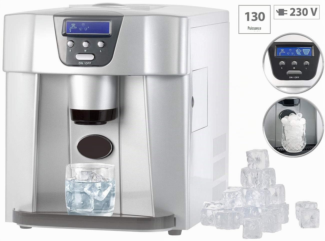 Machine à glaçons avec distributeur EWS-2110 [Rosenstein & Söhne]