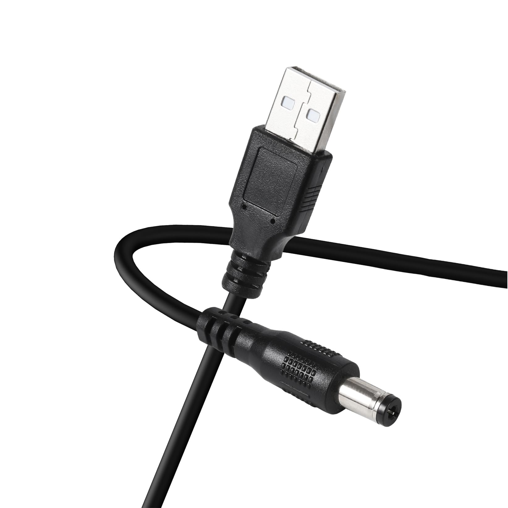 Cavo Alimentazione USB A A DC 5.5x2.1 Mm Femmina - 30 Cm, 20 AWG, 5V 4A Per Luci, Ventole, Hub USB, Dispositivi 5V - 3