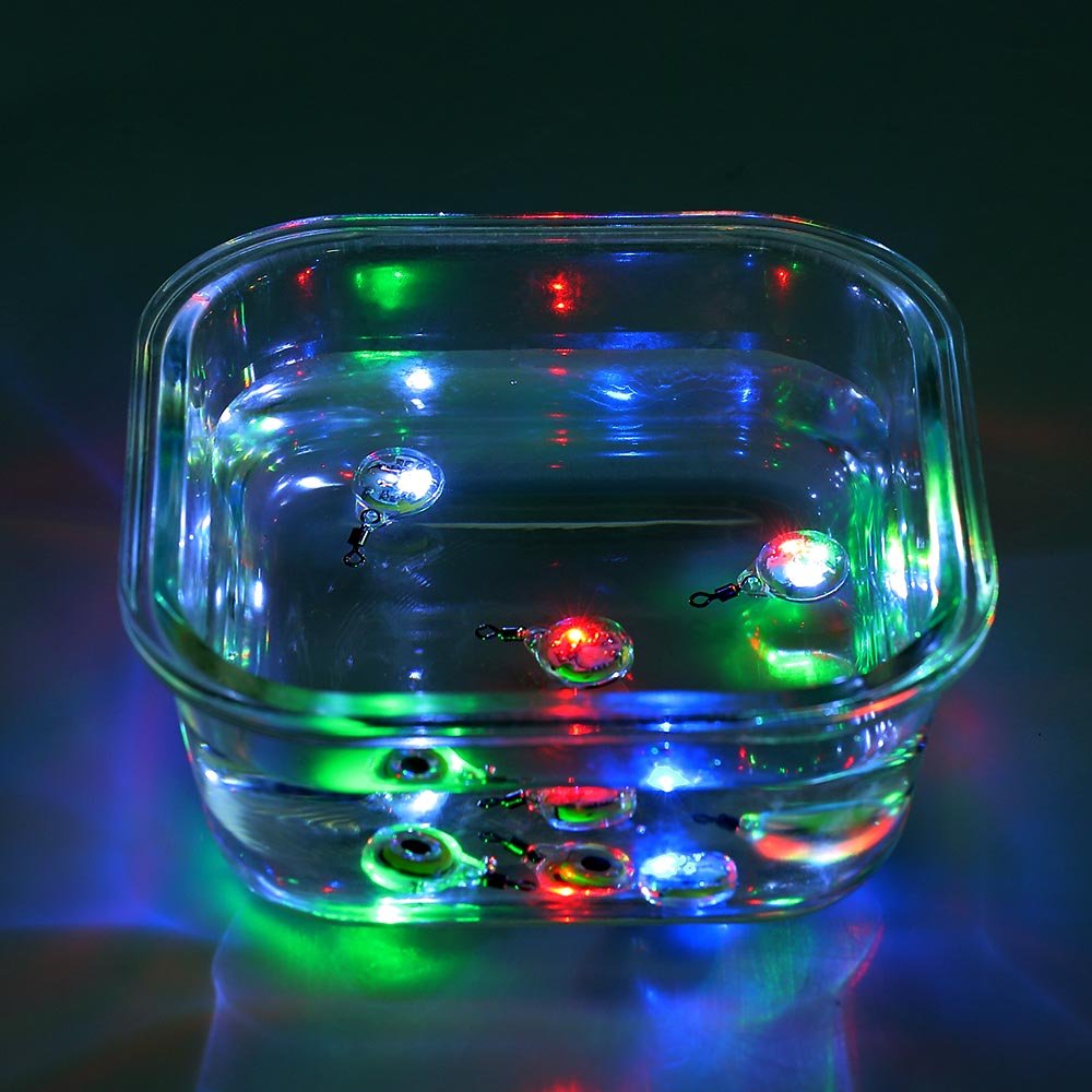 LED 5PACK Diamond Designed Deep Drop Underwater Fishing Flashing Light