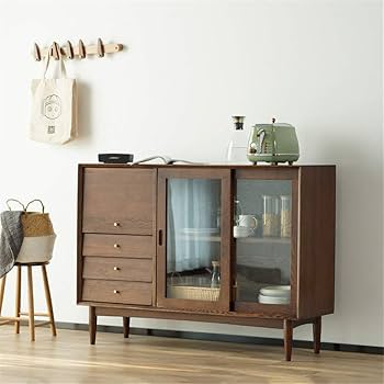 Amazon｜サイドボードキャビネット 現代Bookmatchedキッチンの