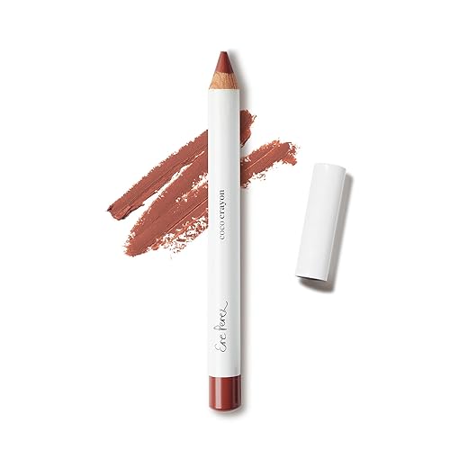 Miniatura 22 de Ere Perez - Color de labios hidratante de crayón de coco natural Baobab + aceite de coco, sílice, vitamina E Protege, nutre, reparación Babe