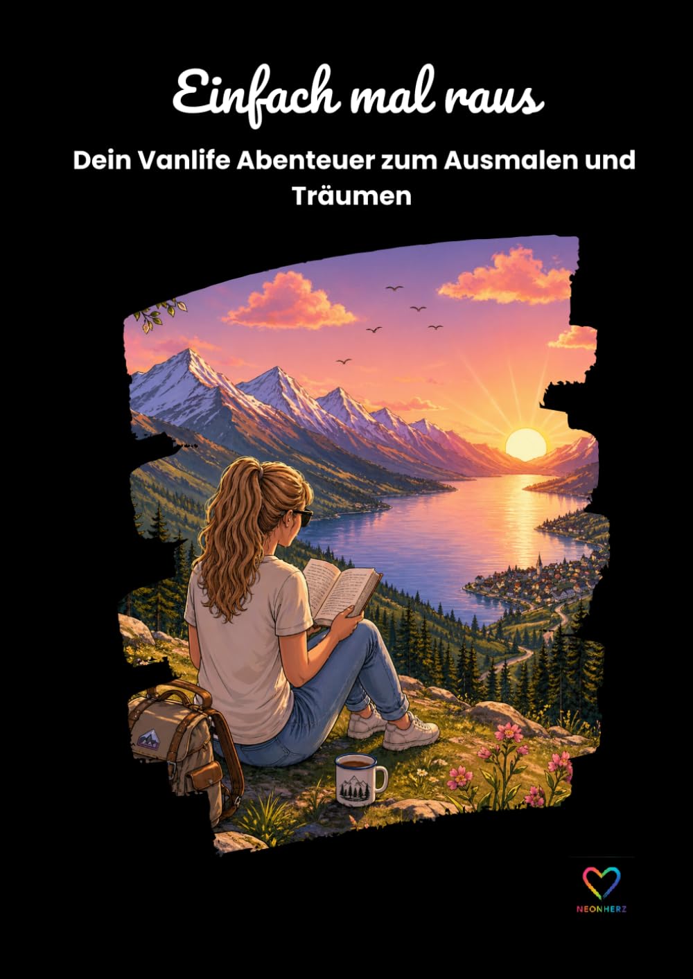 Einfach mal raus: Dein Vanlife Abenteuer zum Ausmalen und Träumen
