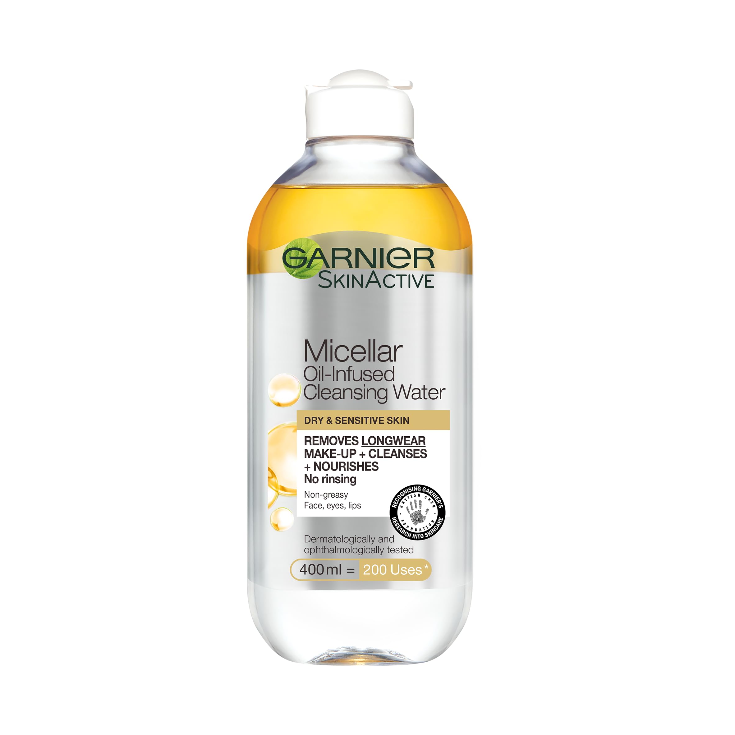 Debenhams Micellar Water Oil Infused Facial Cleanser For Waterproof Makeup | Size: 400ml
