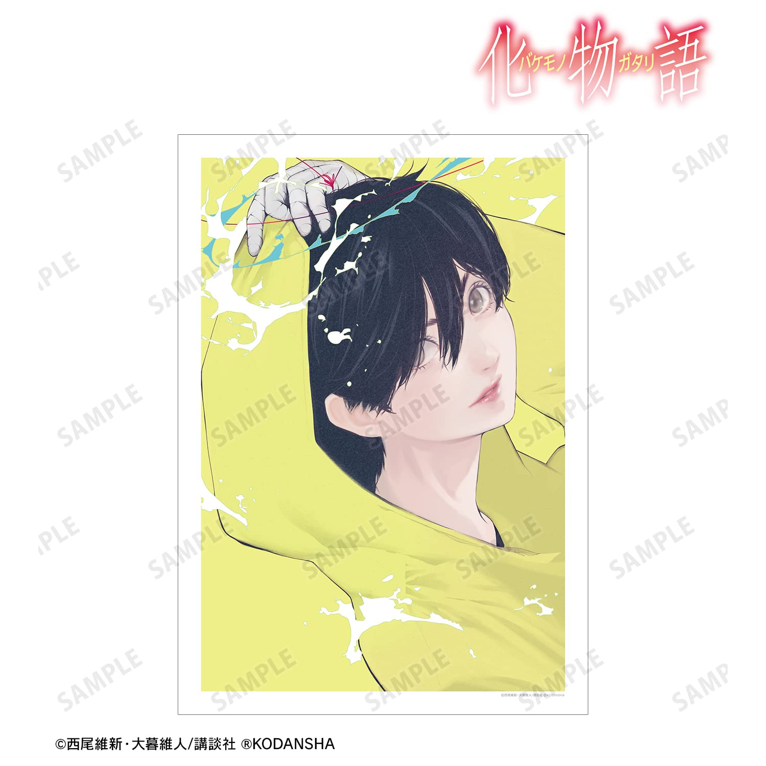 Amazon.co.jp: 漫画『化物語』 神原駿河 17巻表紙イラスト A3マット