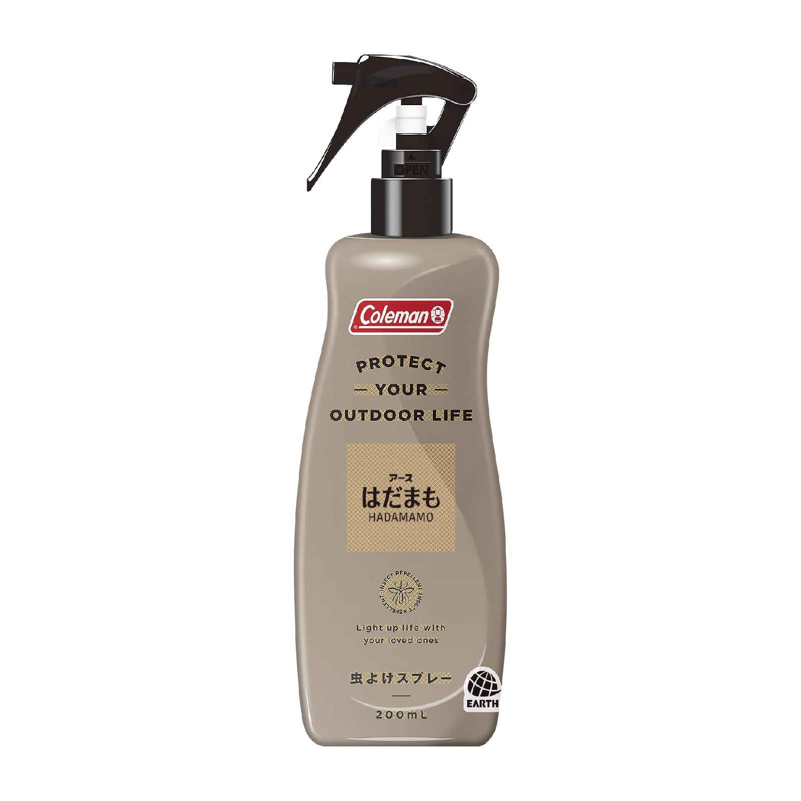 はだまも お肌の虫よけ ミスト コールマン 200ml 虫除けスプレー 朝使って夜まで 虫よけスプレー 蚊 トコジラミ キャンプ アウトドア商品画像