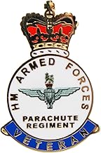 Paras Parachute Regiment Veteran Lapel Pin Badge - UK Seller