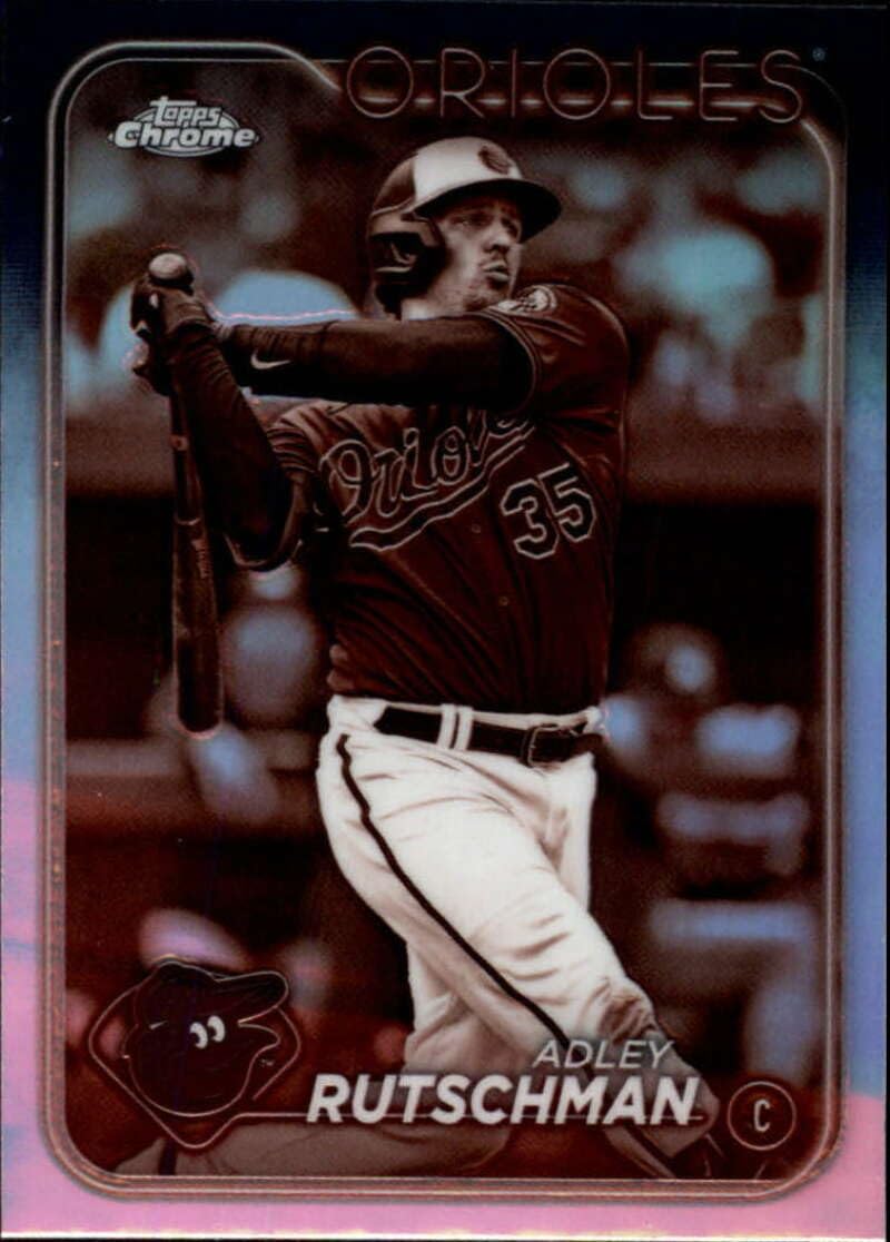 Amazon.com: 2024 Topps Chrome Refractor Sepia Baseball #80 Adley