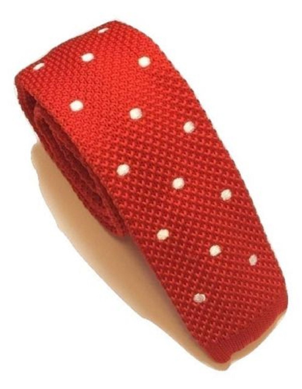 L&L® Men's Fashion Polka Dot Knit Knitted Tie Slim Skinny Woven