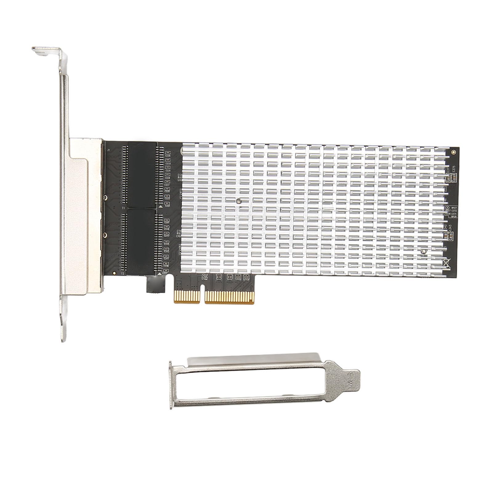 Adattatore di Rete PCIe Base T Quad Port 2.5G con Prestazioni Migliorate per PC per Giochi e Streaming