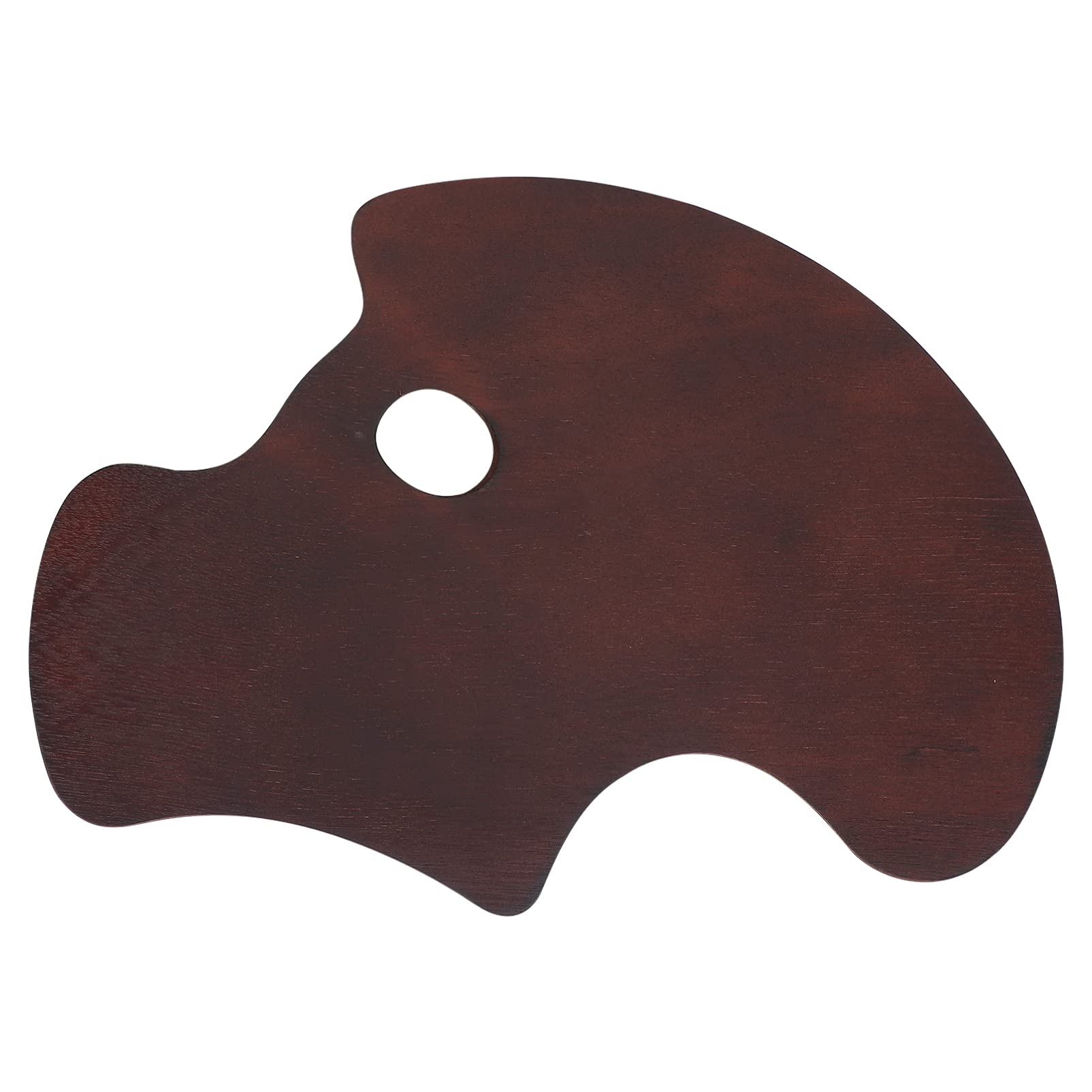 Leichte Holz Künstler Mischpalette für Ölfarben und Acrylfarben Praktische Farbmischplatte zum Malen und Selbstgemacht Art Painting