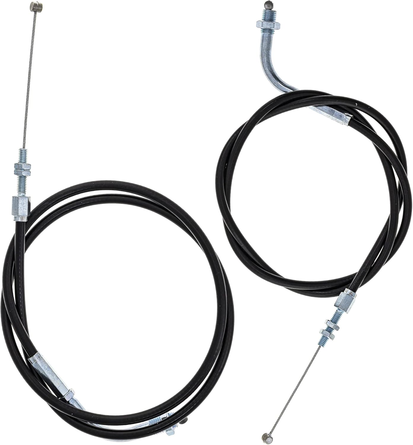 NICHE Push Pull Throttle Cable Set for Kawasaki KZ1000B 550 LTD KZ550C 650CSR KZ650H 54012-1016 54012-1017