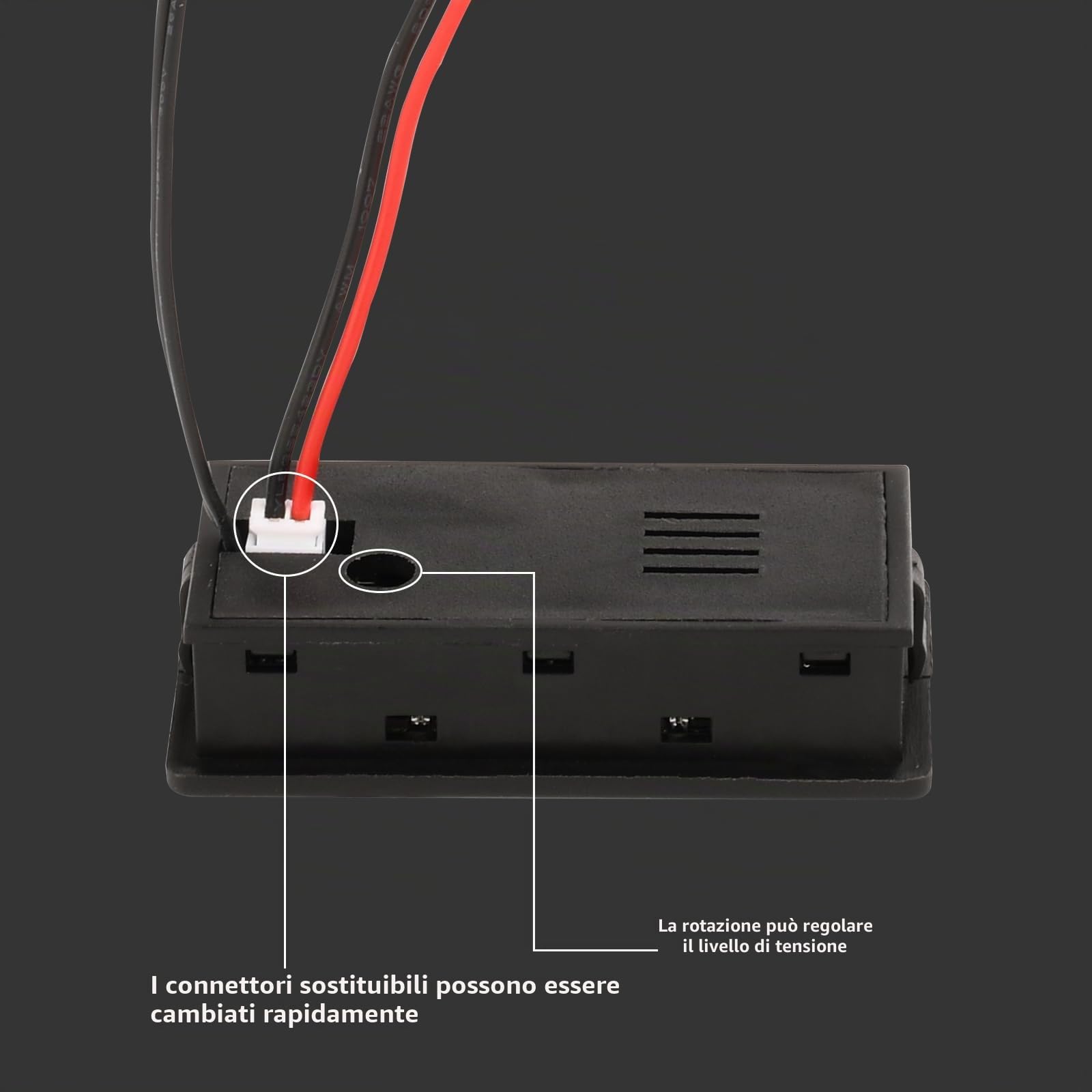 diymore protezioni batteria 12-84 V, indicatore DC 8-100 V, allarme estivo, temperatura per auto, barche, camper