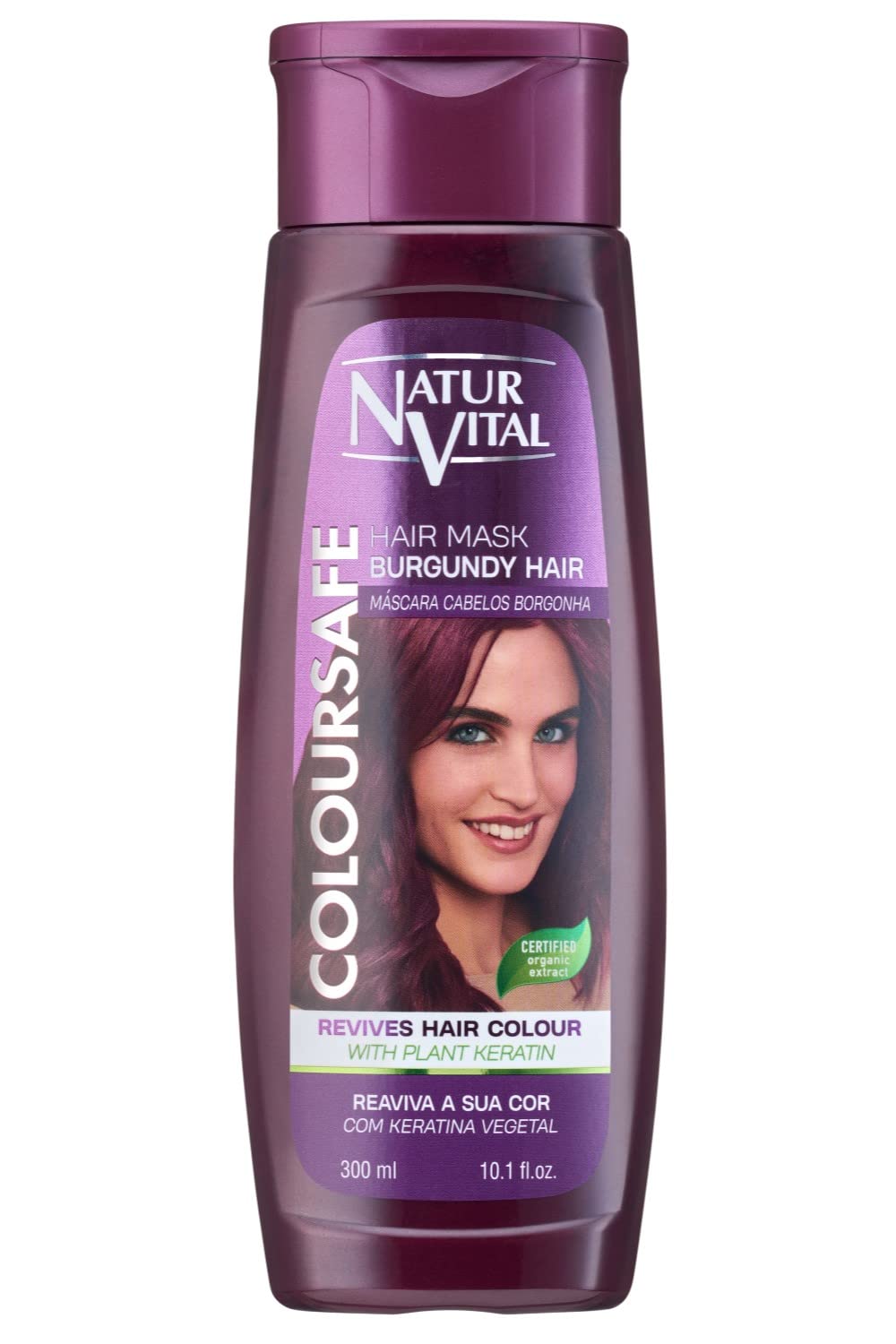 Amazon | ナチュールバイタル カラーセーフ ヘアマスクN ワインレッド