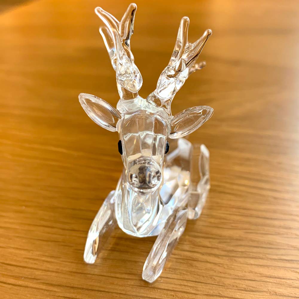 Amazon.co.jp: クリスタル キュート シカ 鹿 フィギュア