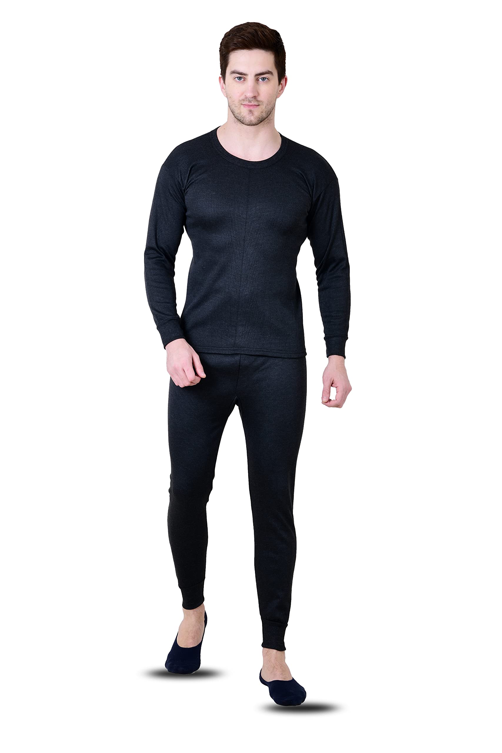 ldhsati Fashion Men's Cotton Thermal Set Fleece Winter Body Warmer Thermal Top Pajama and Bottom Suit Combo Set Body Warmer for Man, Men Body Wormer-picture-47