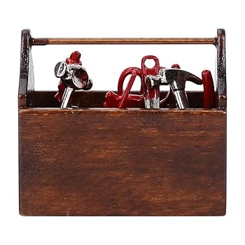Amazon.com: Doll House Toolbox,Eecoo Miniature Tool Box