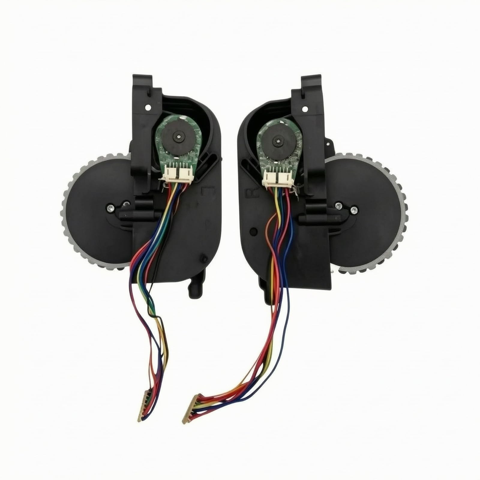 Assemblaggio Ruota Motrice con Motore per Aspirapolvere Robot Compatibile Compatto, Set Sinistra+Destra