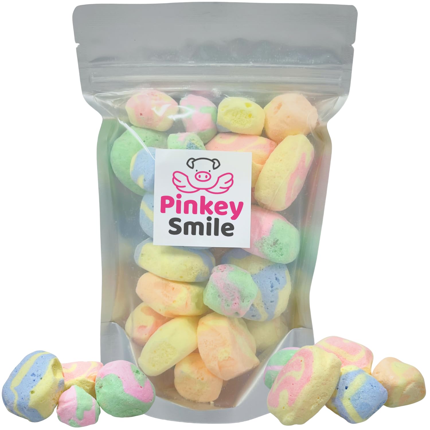 Lemonade Mix Flavored Freeze-Dried Taffy 2 oz – Crunchy & Airy Snack – Bite-Size Pieces – Ships in Box – Bold Taste & Light Texture