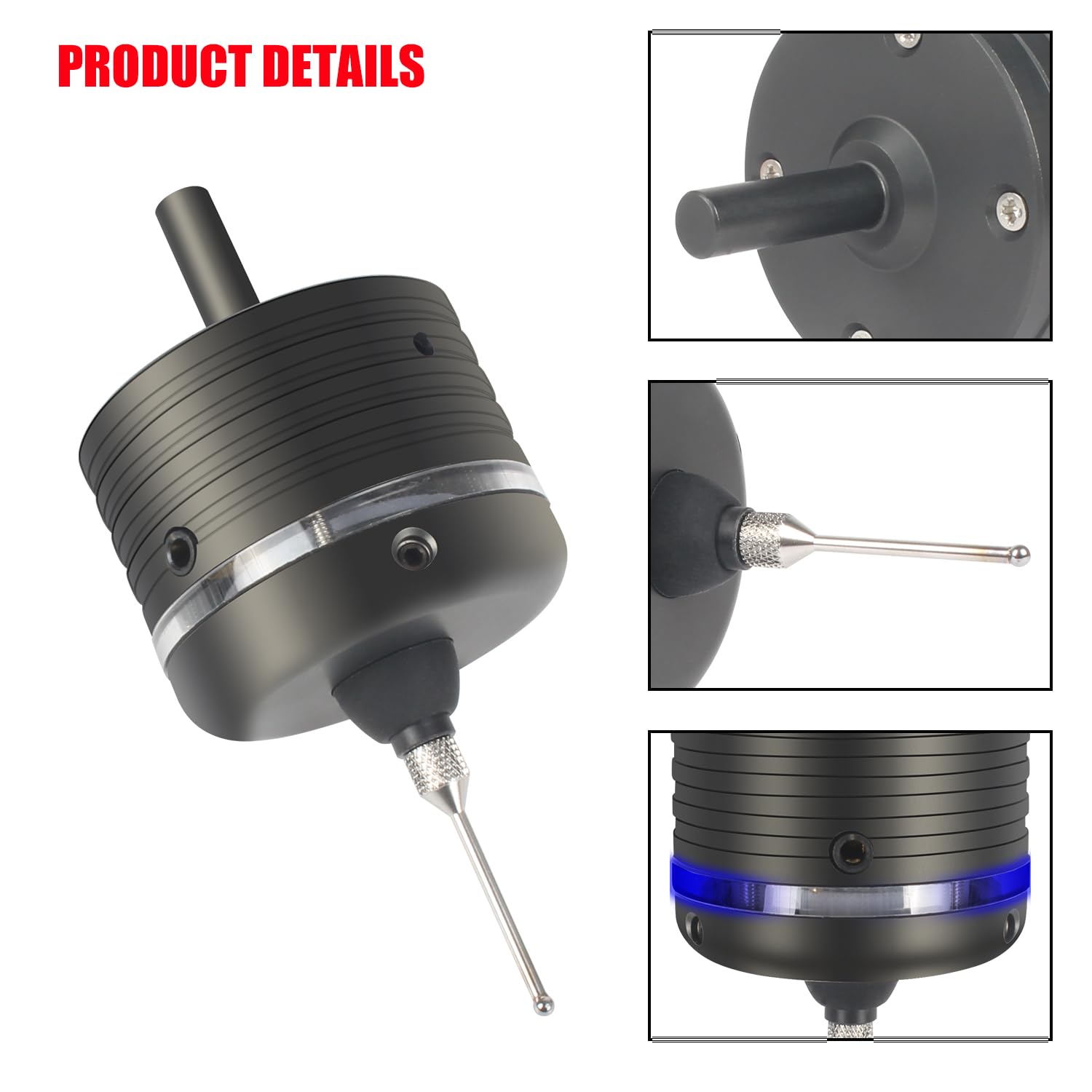 XUNKUNER - Sonda táctil CNC 3D Mach3 para buscador de bordes, buscador electrónico para centro de torno CNC