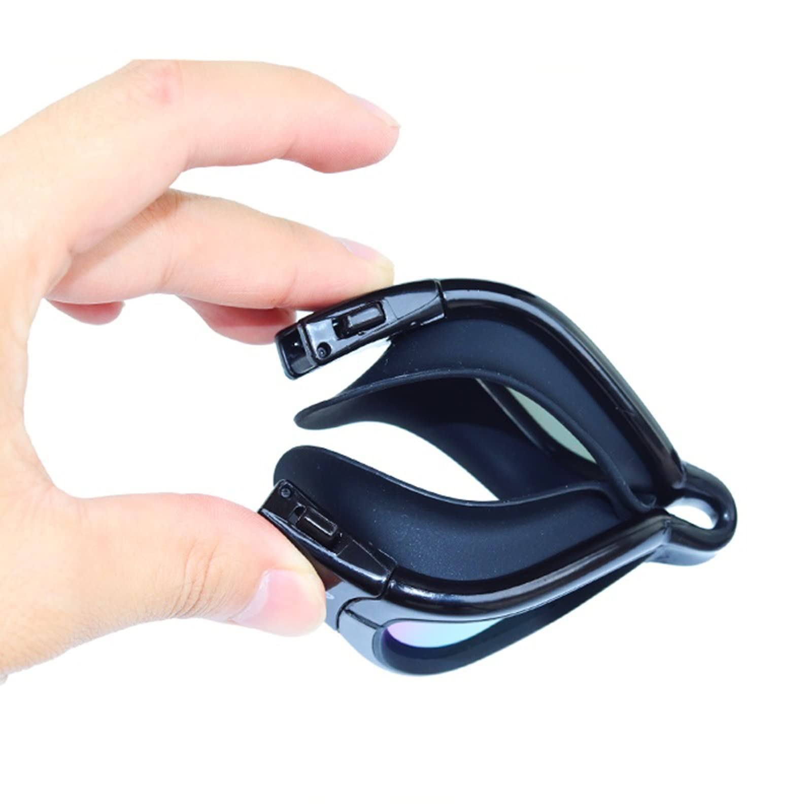 Schwimmbrille, professionell, beschlagfrei, verstellbar, für Damen und Herren, wasserdichte Silikonbrille