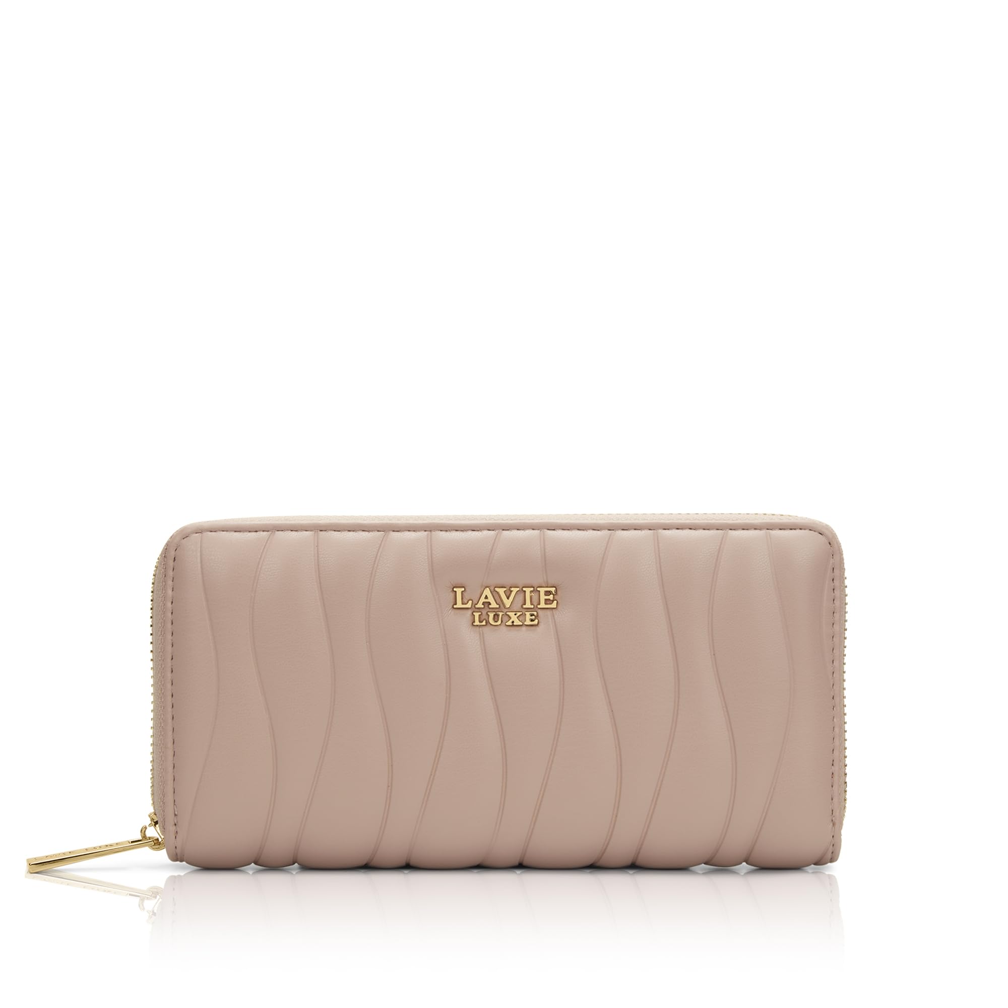 Women's Lucie Emboss Large Zip Around Wallet | Gift for Women-image-48