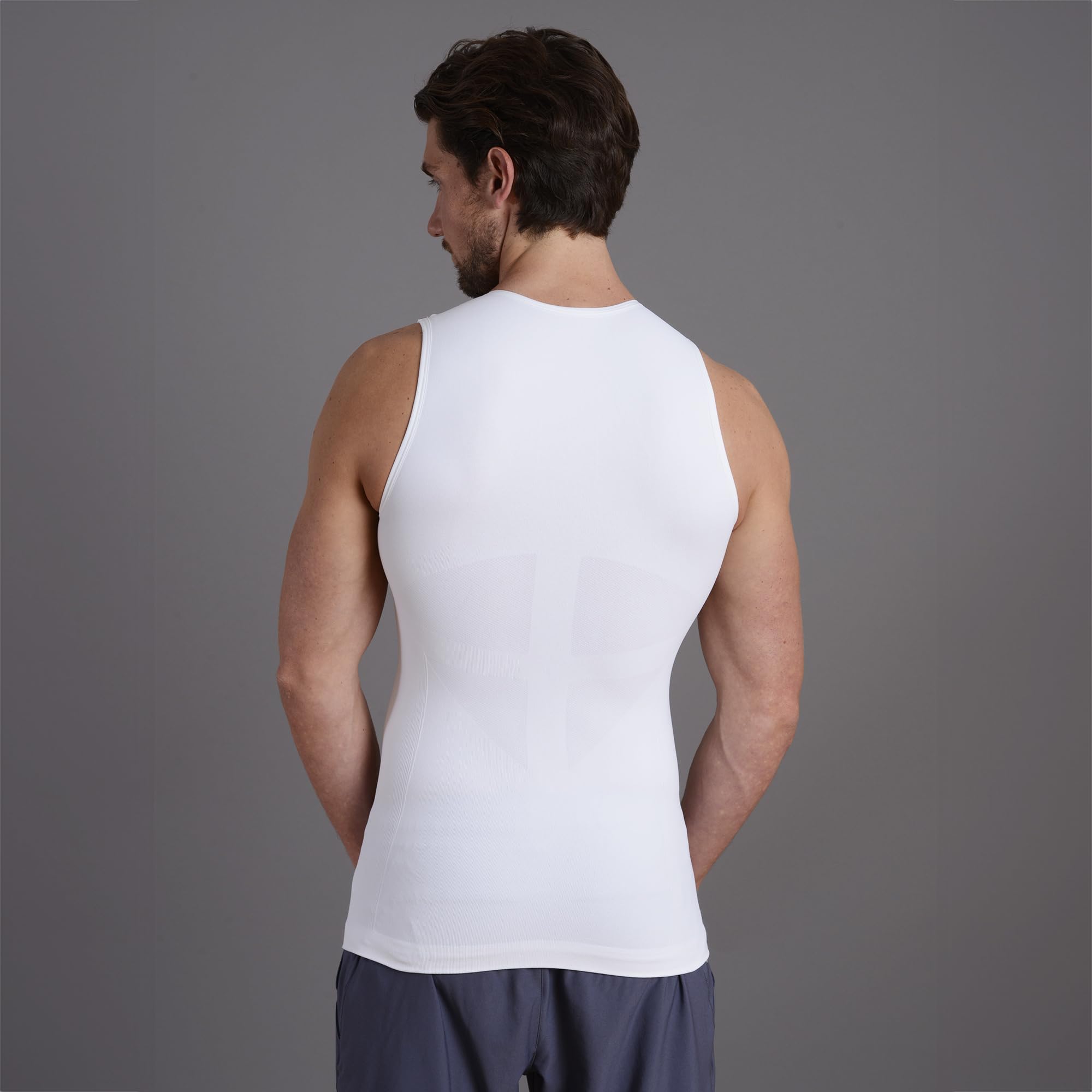 Strammer Max Compression Tank Top Shirt | Herren | Shapewear, unterstützt die Haltung