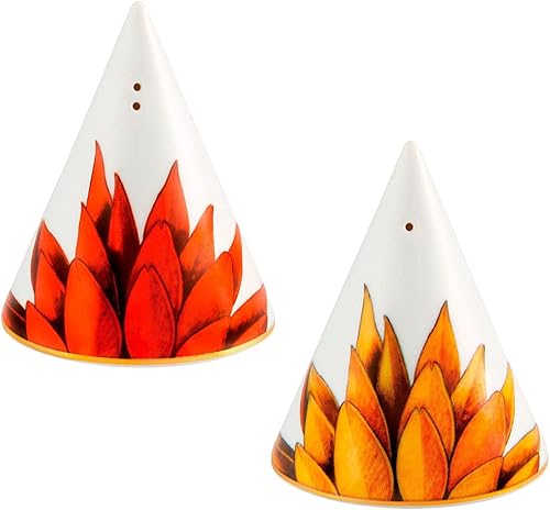 Vista Alegre Amazonia - Juego de salero y pimentero de porcelana