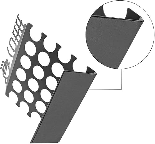 Miniatura 4 de Southern Homewares Soporte para cápsulas K-Cup, estante organizador de cápsulas de café para encimera, capacidad para 24 K-tazas, soporte de