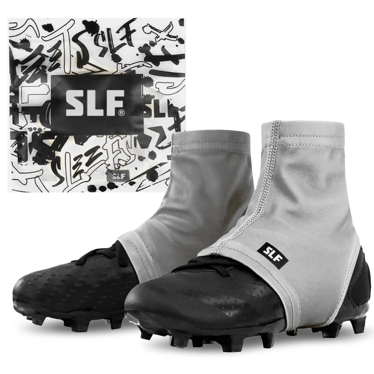 Hue Light Gray Kids Spats/Cleat Covers