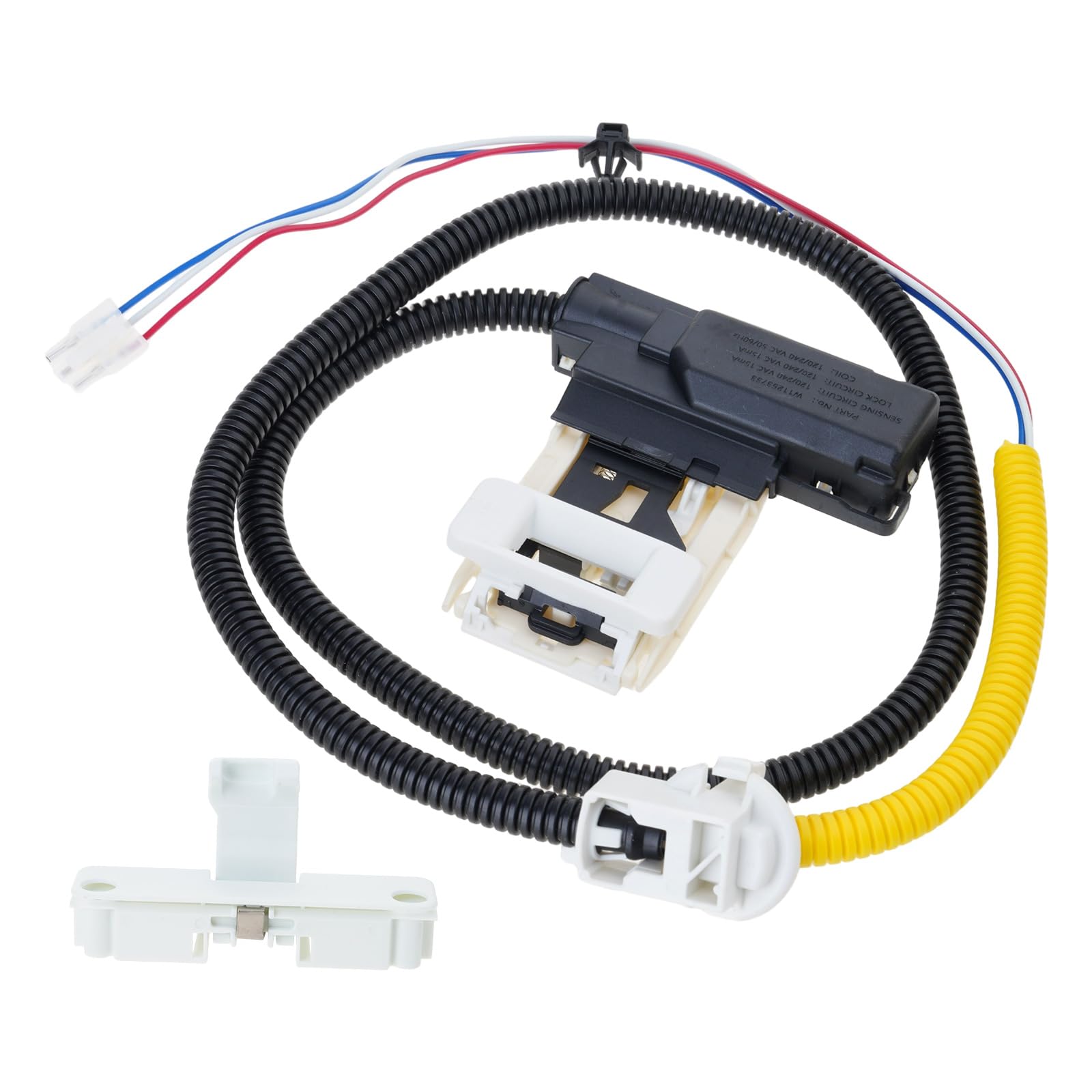 Netbiio Washer Latches Assembly Texture Efficient for Various Models Ensuring Secure Operations Washer Maintenance Part Lid