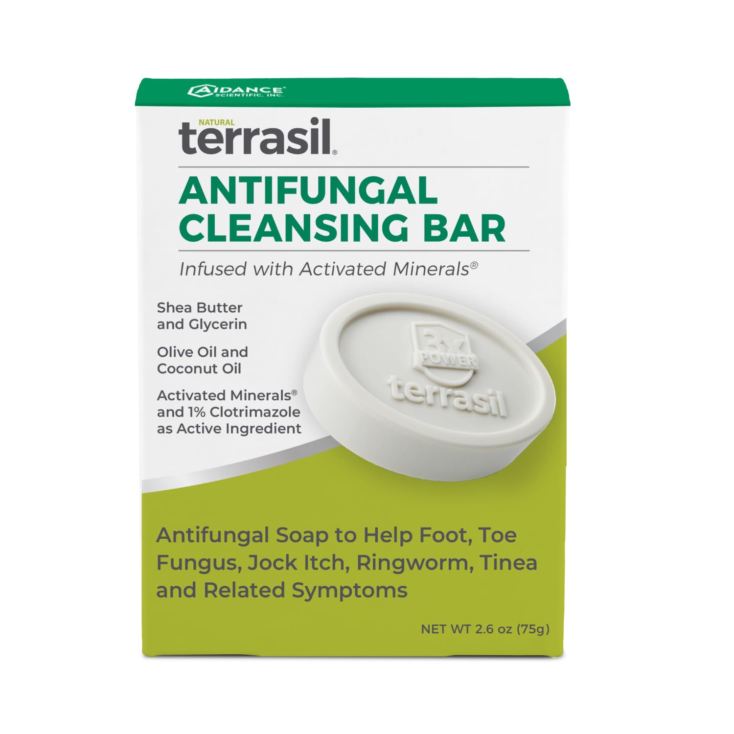 Terrasil Anti-Fungal Medicated Cleansing Bar 75g