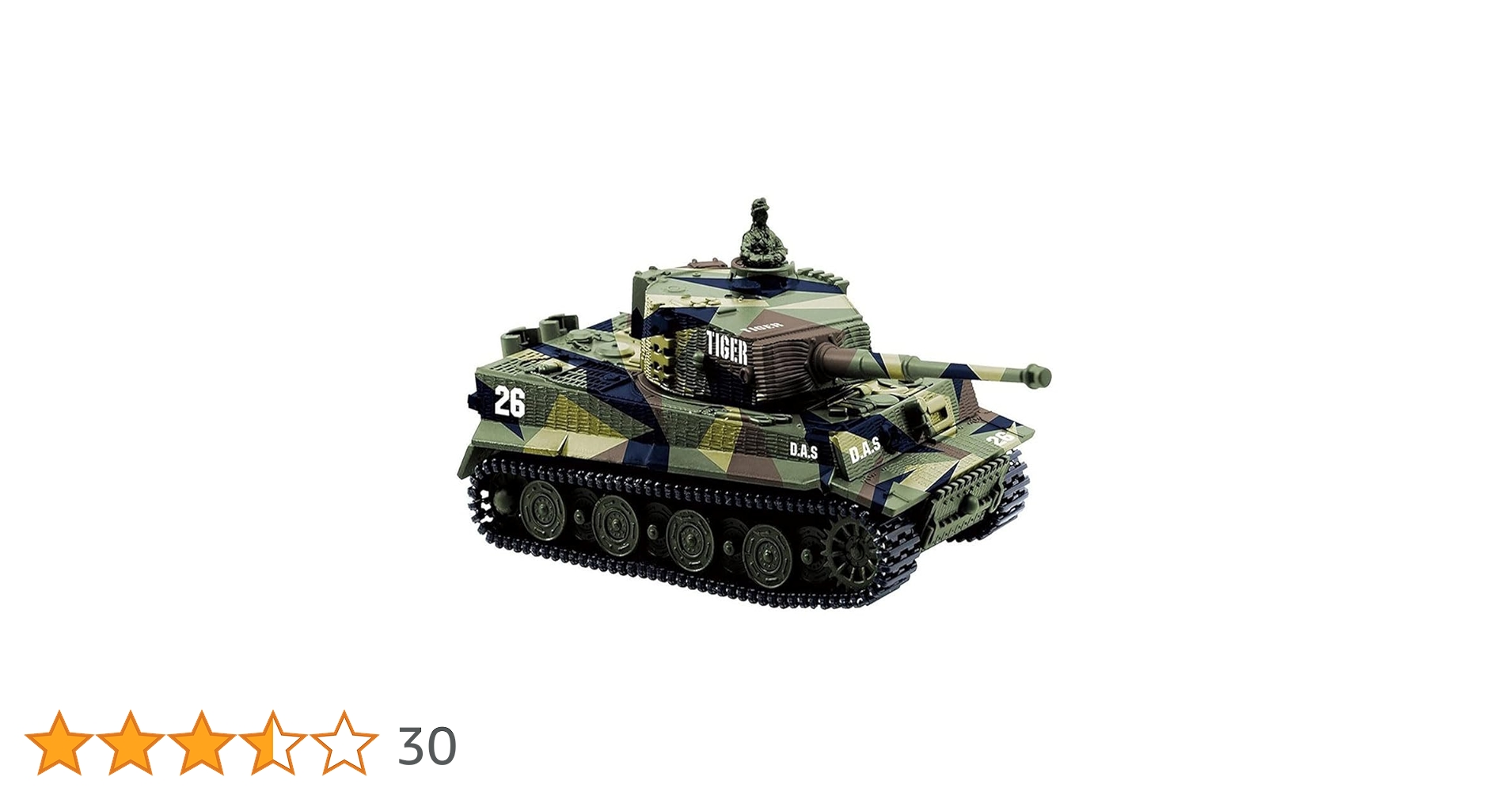 Amazon.co.jp: HJKLMM 戦車 ラジコン1/72ドイツのティーガーI戦車2.4