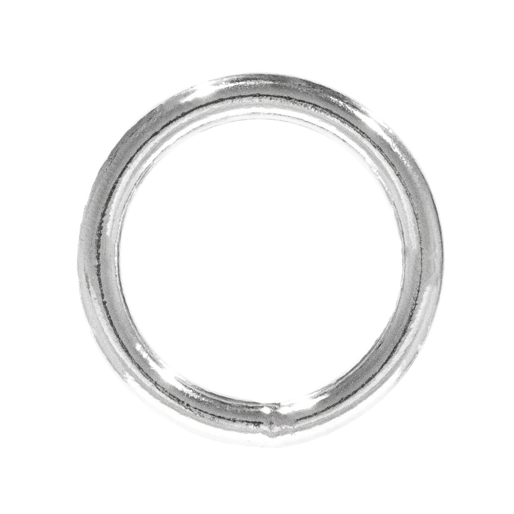 Craft County Metal O-Rings –Brass/Steel – .5/.75/1/1.25/1.5/2 Inch Diameter – 5/10/25/50/100 Count
