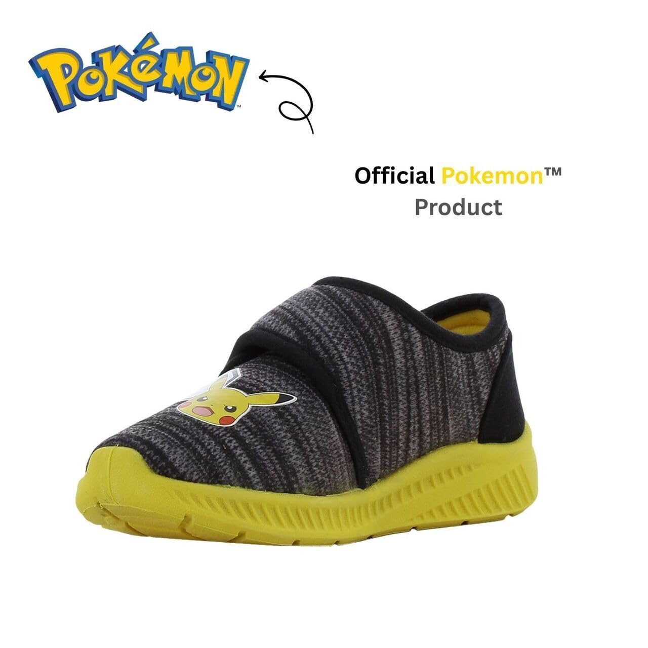Leomil Pokémon Chaussons Boys Pantoufles Enfants, Idéal pour la maison et la Maternelle