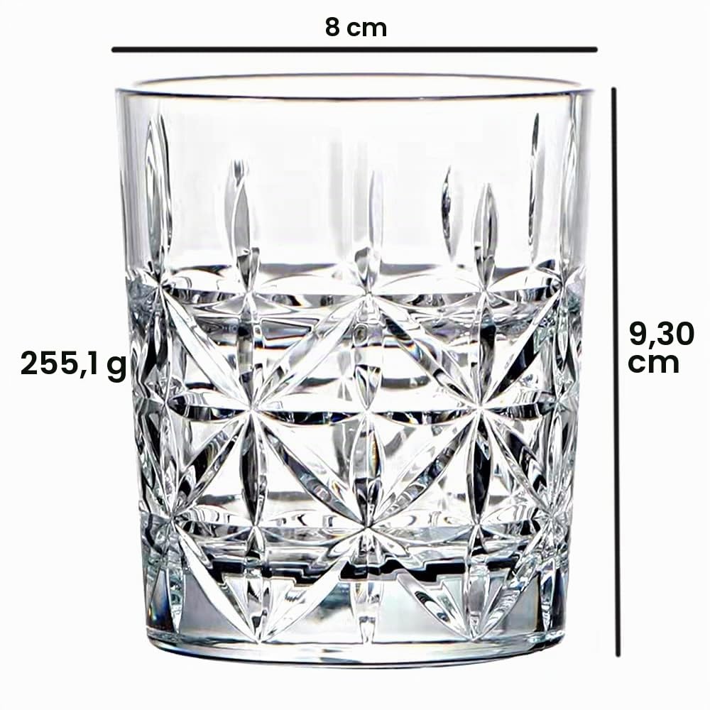 Vasos acrílicos irrompibles Tritan de 8.5 onzas, aptos para lavavajillas, sin BPA, vasos de plástico duro, reutilizables, vasos de agua para cocina, juego de 6 (transparente)