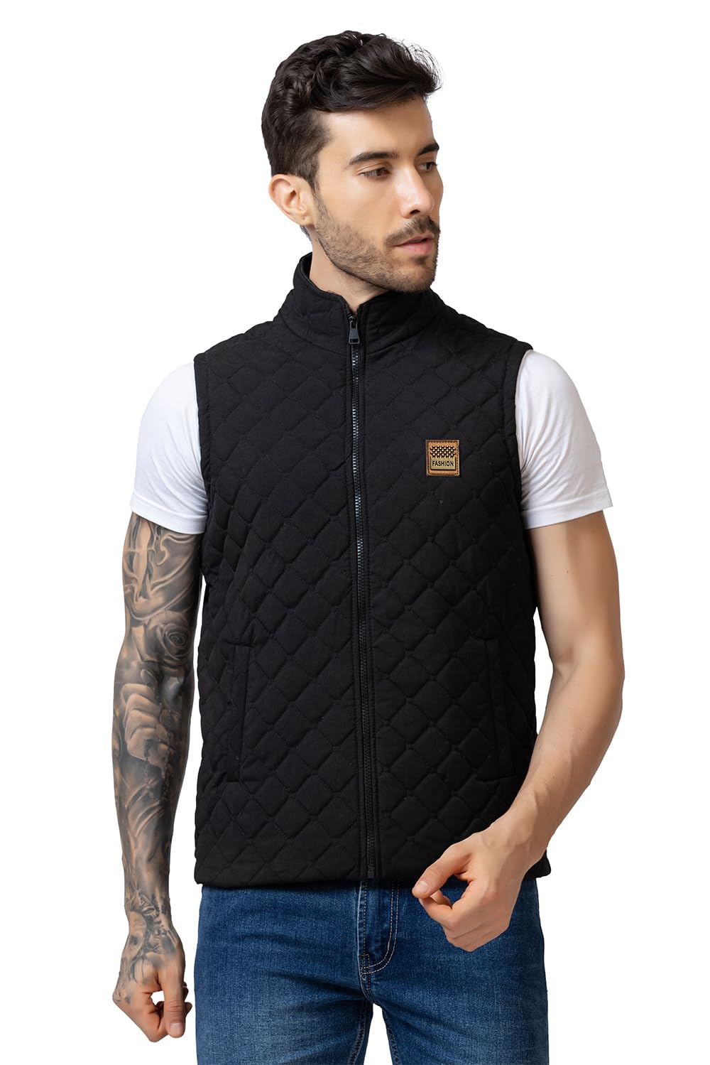 lexcot Men's Sleeveless Winter Jacket-picture-42