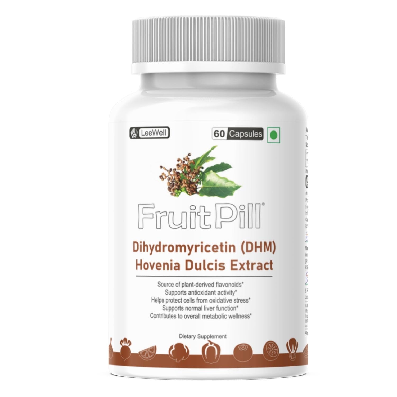 Fruit Pill Dihydromyricetin (DHM) Hovenia Dulcis Extract, 200mg, 60 Capsules, Dietary Supplement-image-28