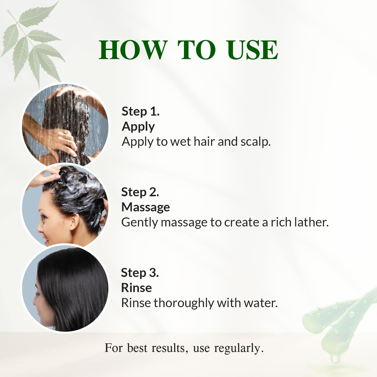 Axiom Mukti Gold Herbal Hairwash + Conditioner | Blend of 15+ Ayurvedic Herbs | For Nourishing Hair, Repairs Dry, Damaged Hair | Paraben & Sulphate Free | For all Hair Types, 400mL (Pack of 2) 3