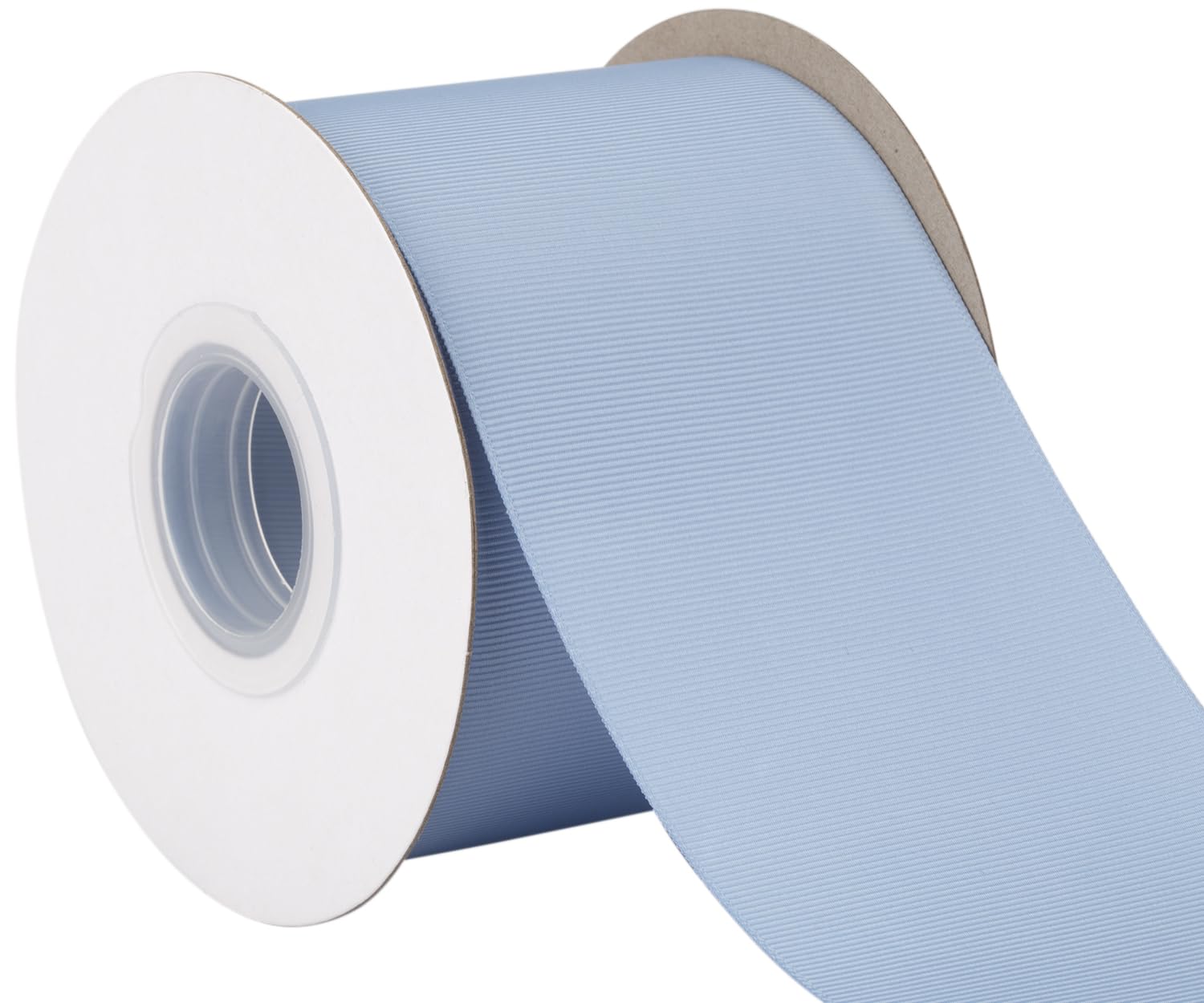 Tekdeere 75mm Solid French Blue Grosgrain Ribbon 22 Meters, Perfect for Gift Wrapping Crafts, Bows Making, Sewing, Wreaths - Image 4