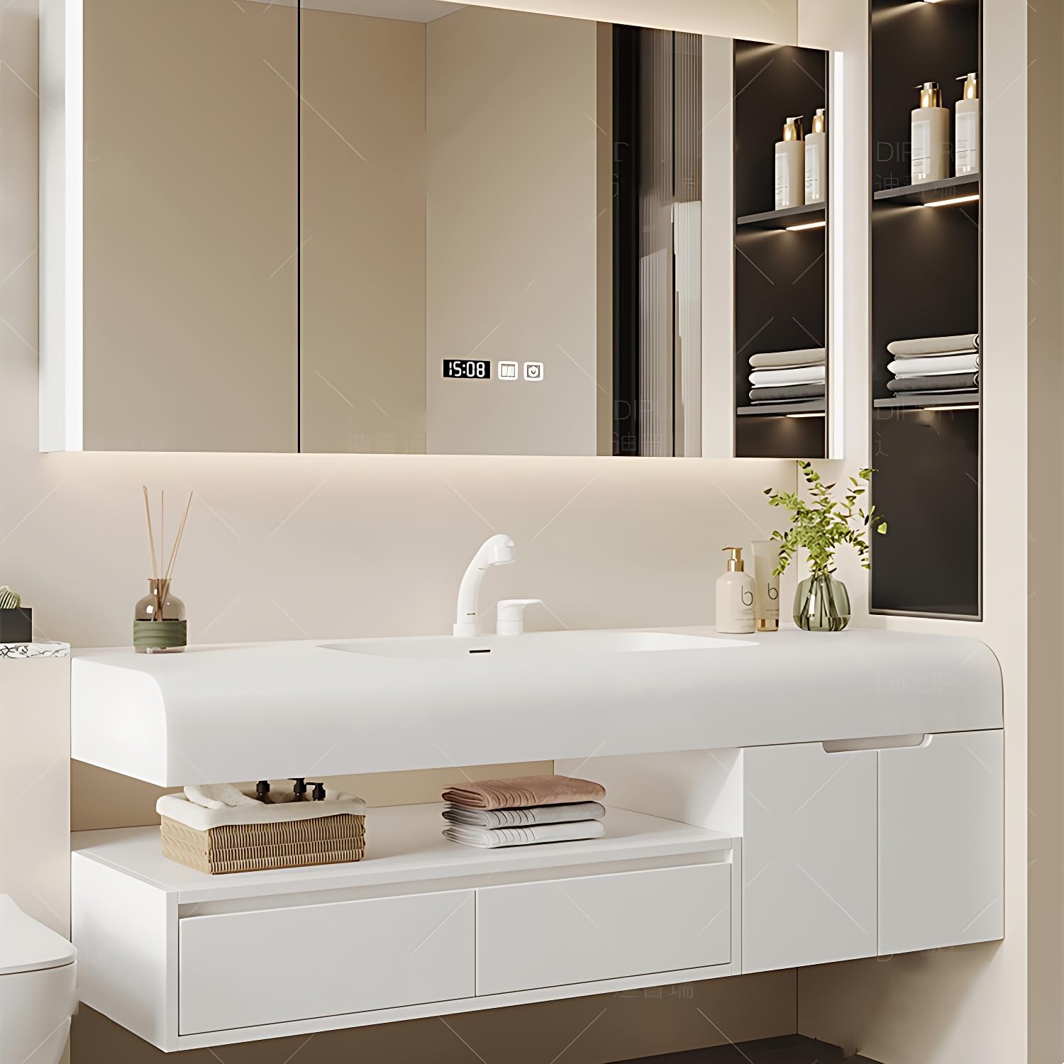 く*木様 cloudroomwaterproof Homary Bathroom Vessel Sink, 23